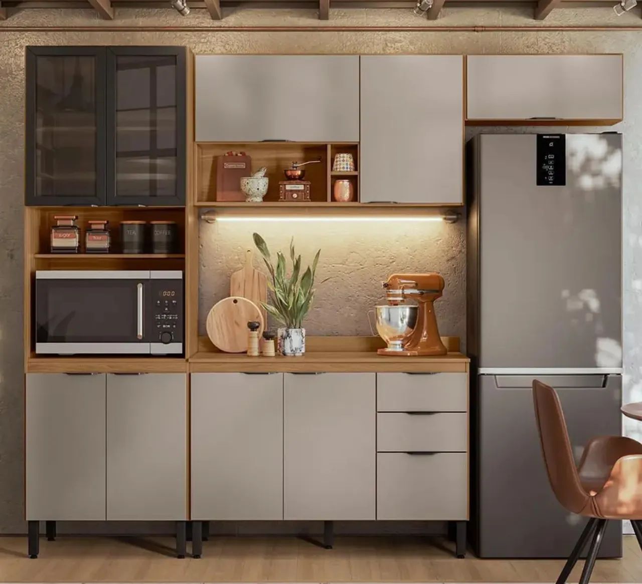 Armário de Cozinha Completo - Design Moderno - Foto 2