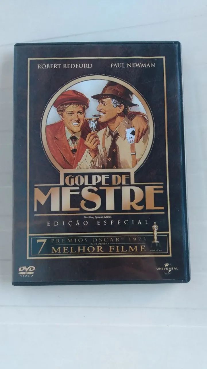 DVD original Golpe de mestre 1973 ótimo estado 