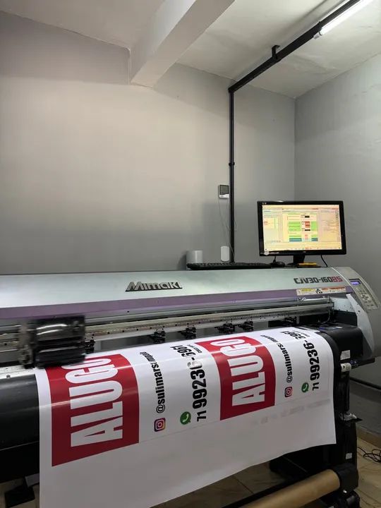Impressora Plotter minaki CjV imprime e corta - Foto 3