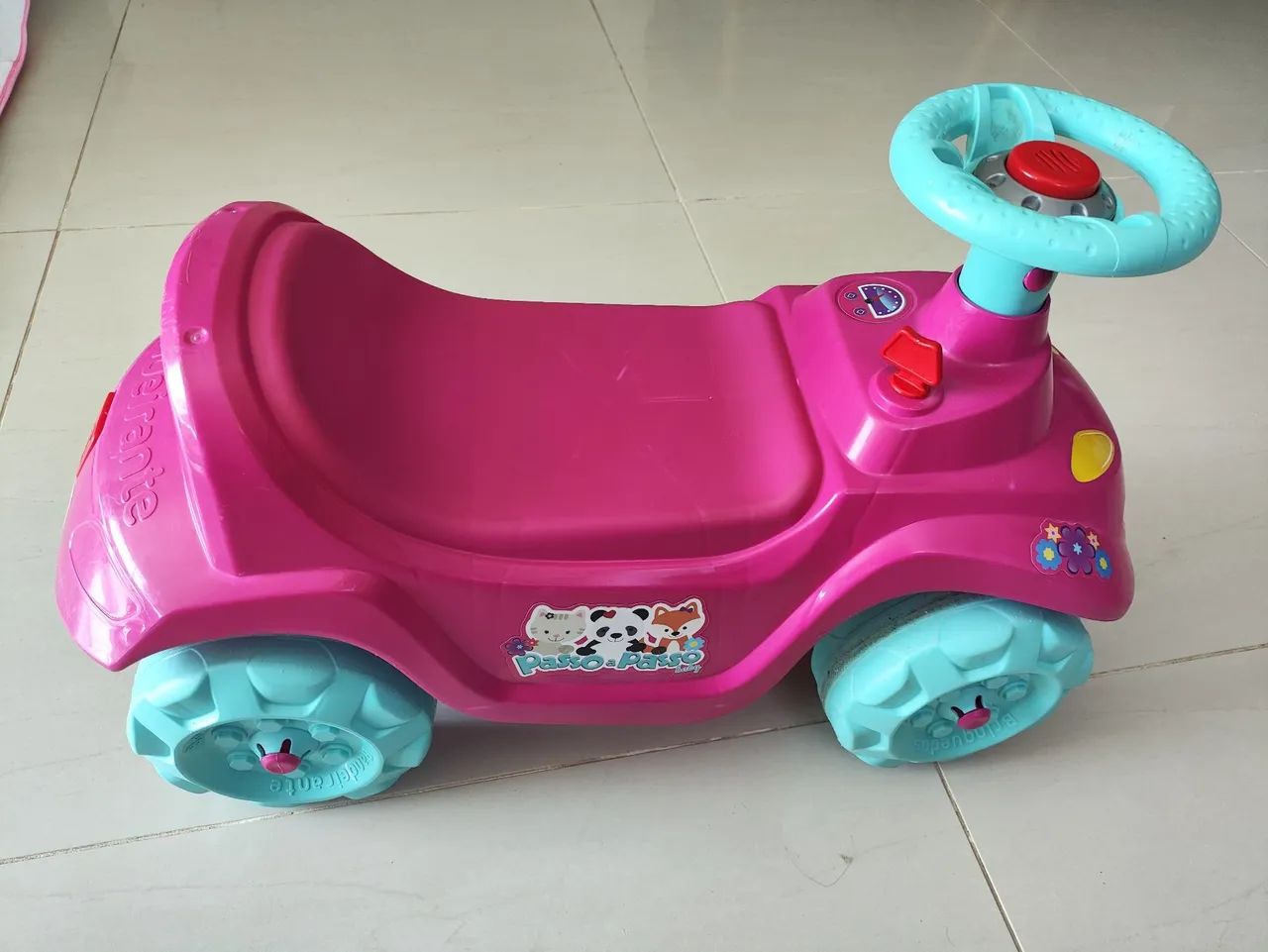 Carrinho andador Bandeirante Infantil Passo a Passo - Foto 3