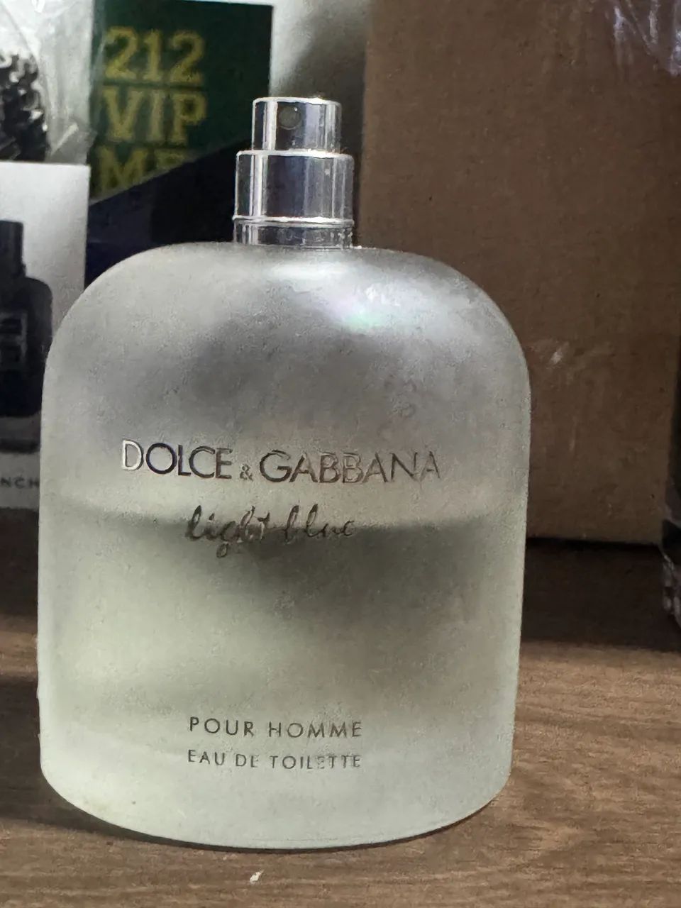 Perfume light blue pour homme 125ml Beleza e Cuidados Pessoais