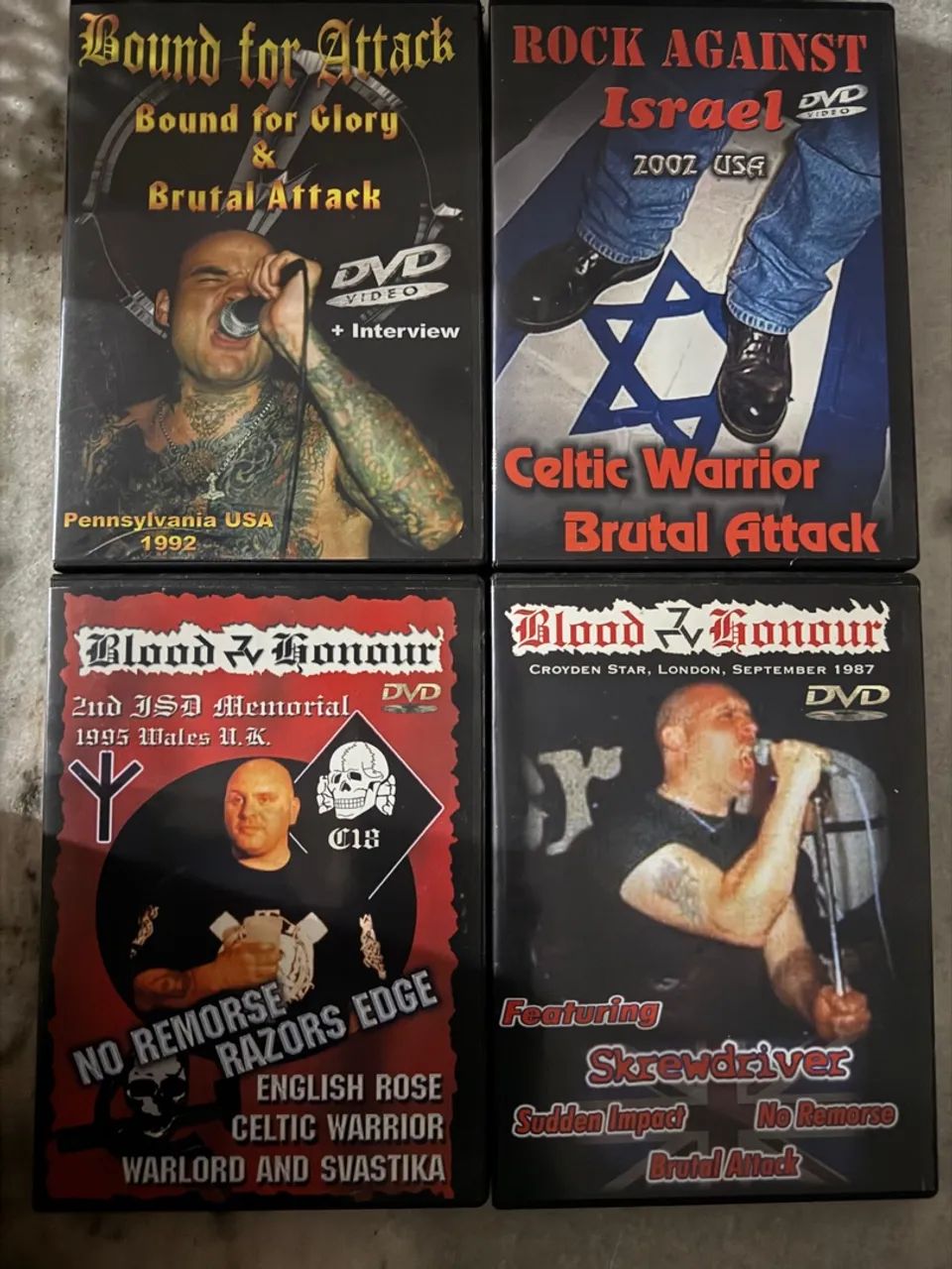 COLEÇÃO DVDS RAC - 4 DVDS