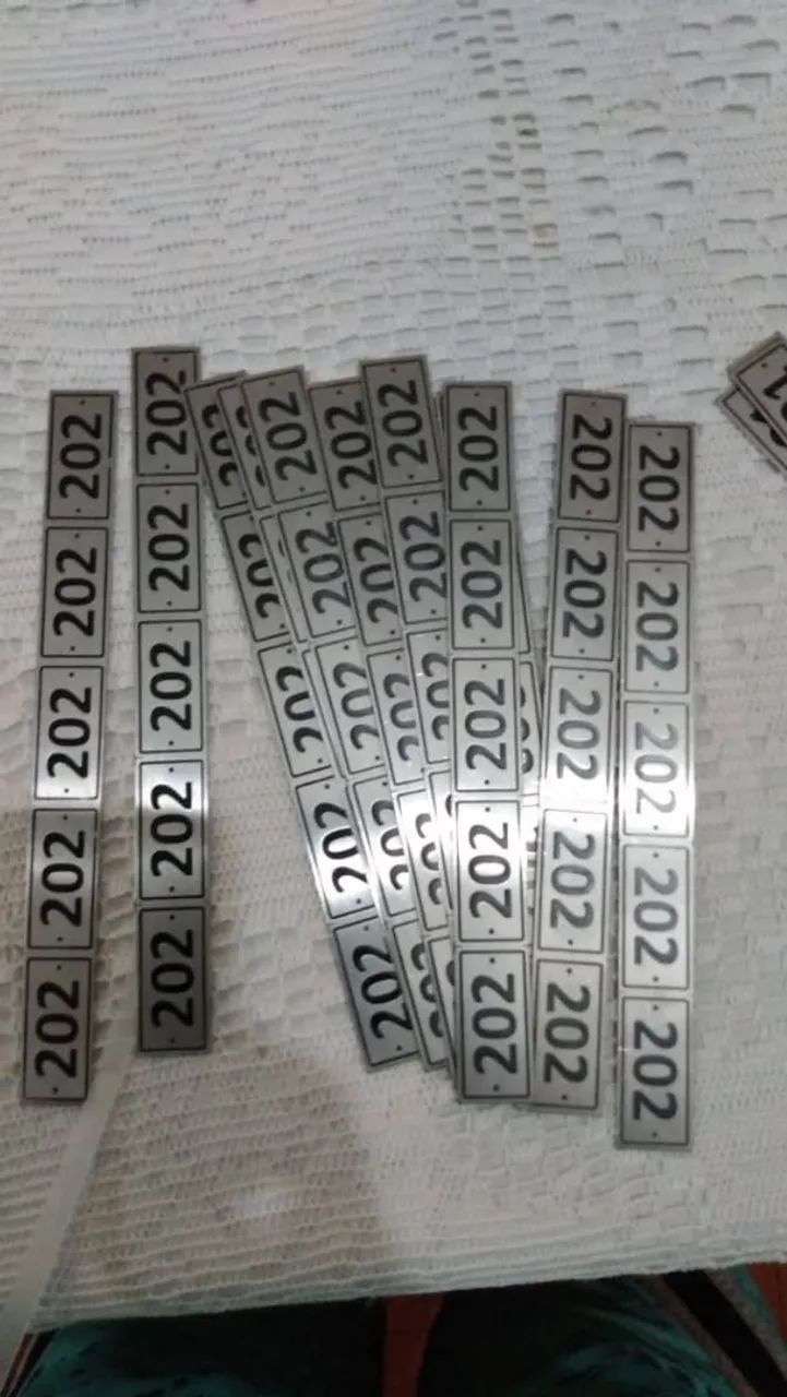 Plaquetas para hidrômetro  - Foto 3