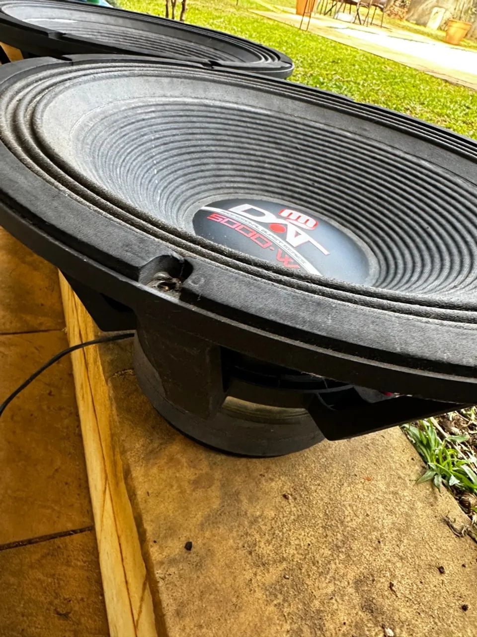 2x Alto Falantes DAT 5000W 18 polegadas - Som Automotivo - Foto 3