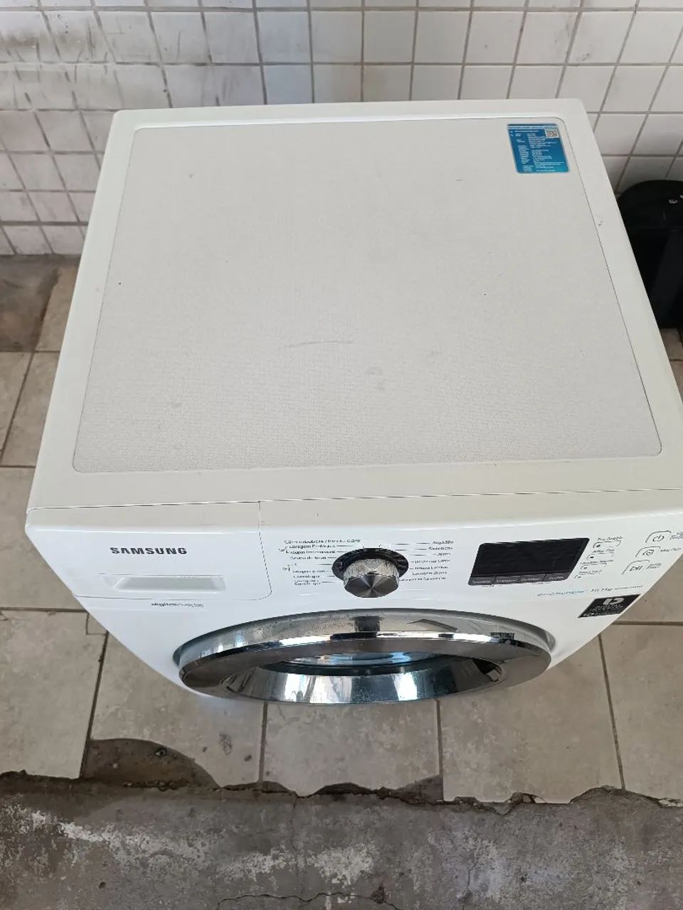 Máquina de Lavar Samsung Eco Bubble 10,1kg - Foto 2