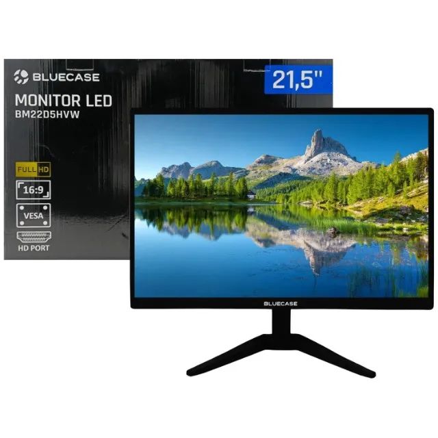 Monitor LED 21.5 Full HD Bluecase BM22D5HVW -Loja Coimbra Computadores Monte Seu Pc Aqui - Foto 2