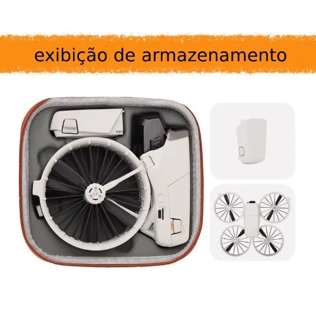 Bolsa De Proteção Portátil Estilo Maleta P/ Dji Flip - Foto 3