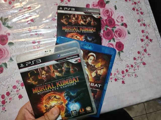 mortal kombat komplete edition ps3 físico + dv legado para colecionador - Foto 4