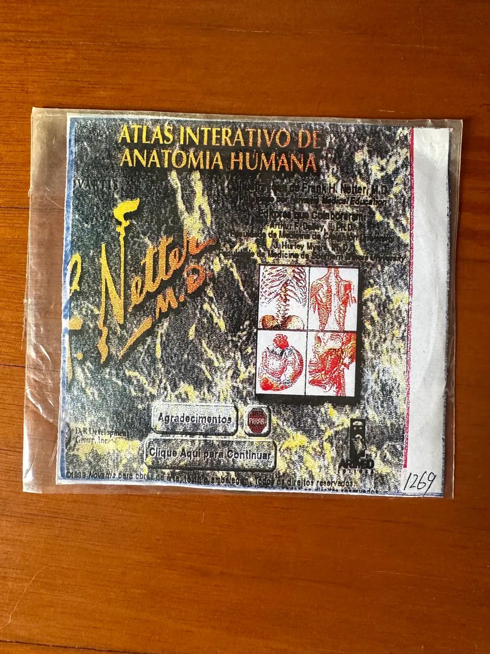 CD Atlas Interativo de Anatomia Humana - Frank Netter M.D