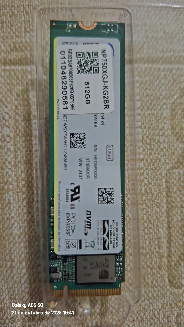 SSD NVME M2 512GB HANA (ORIGINAL SAMSUNG)  - Foto 4