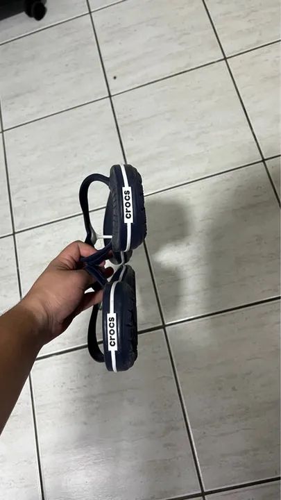 Sandálias Crocs Azul - Foto 2
