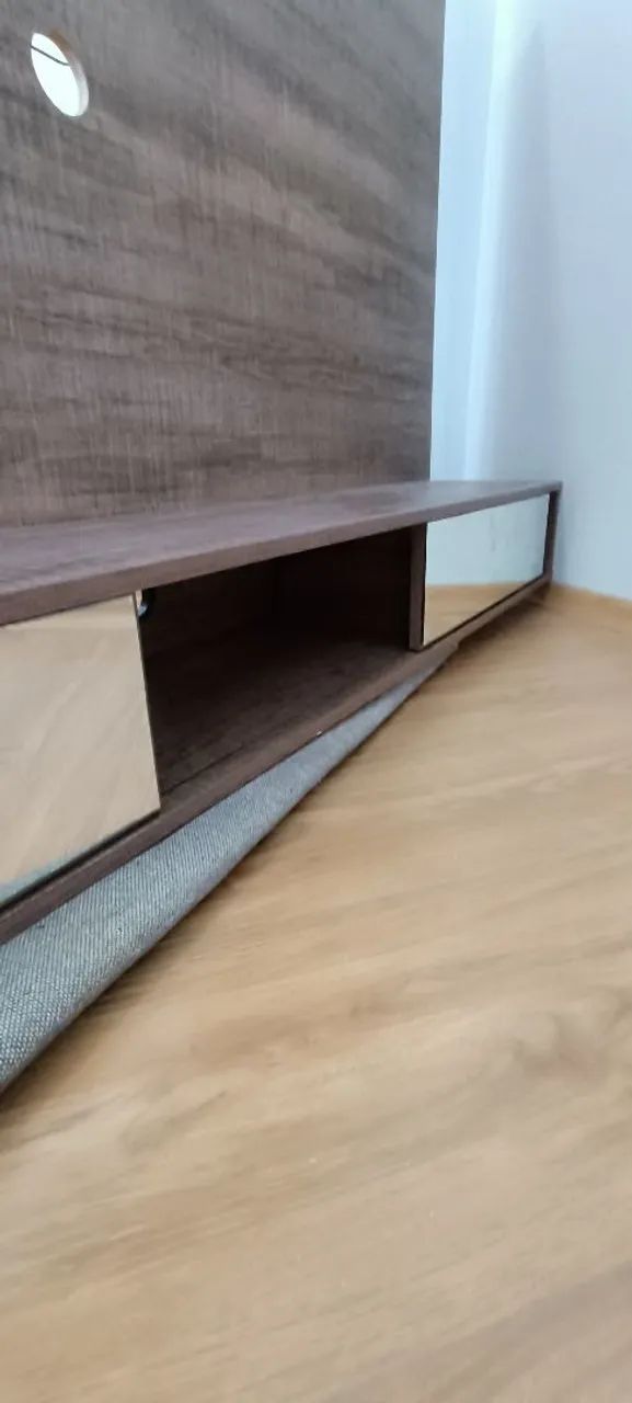 Rack para TV em mdf com Iluminação  1,80x1,35 - Foto 3