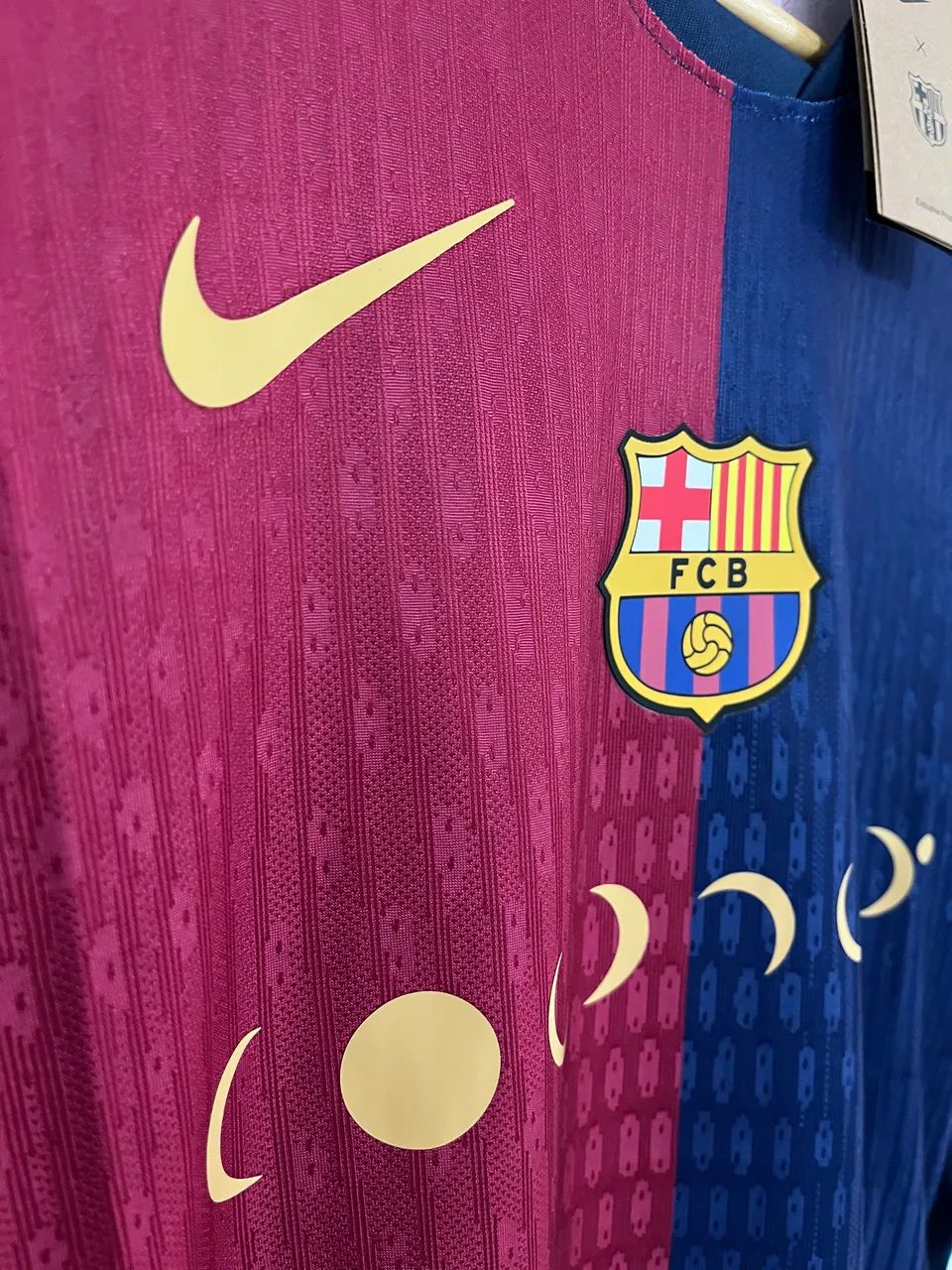 Camisa do Barcelona Especial Coldplay 2024/25 - Modelo Jogador - Foto 4