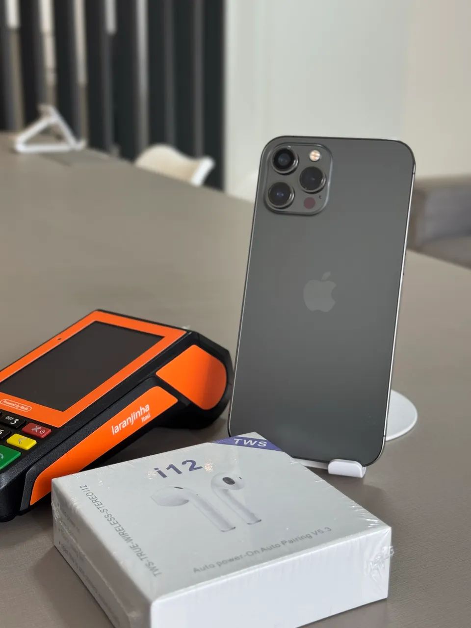 IPHONE 12 PRO MAX 128 GIGAS GRAFITE - Celulares e Smartphones