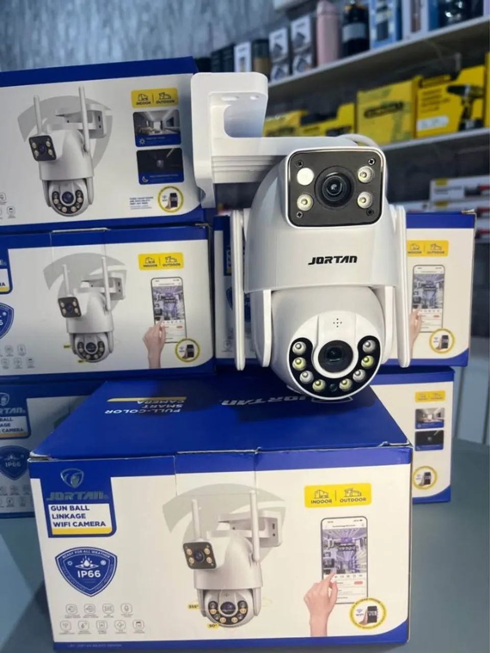 Câmera De Segurança Externa Dupla Ip Prova D'Água Wifi FULL Hd Com Visão Noturna E Infrave - Foto 3