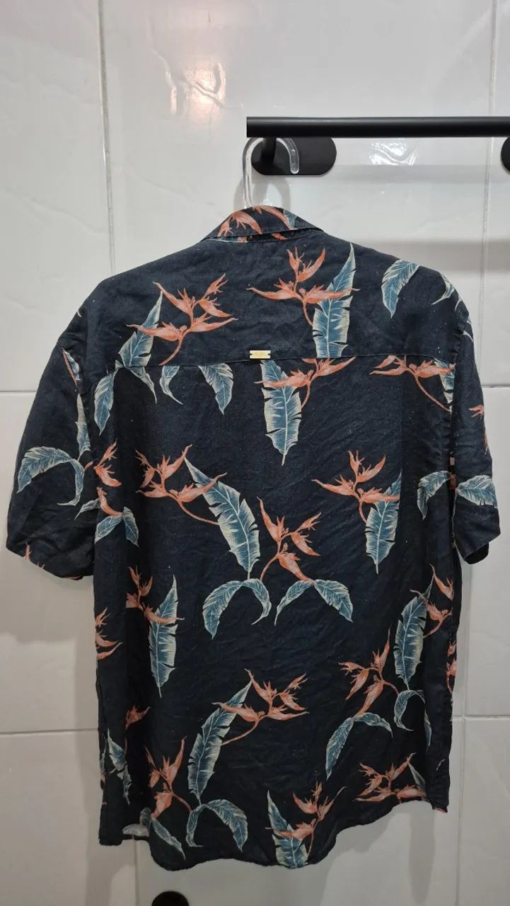 Camisa de Linho Foxton - M - Foto 2