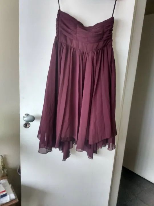 Vestido de festa vinho - Foto 2