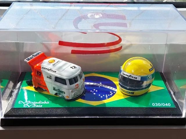 Hot Wheels Kool Kombi Senna (custom) - Foto 3