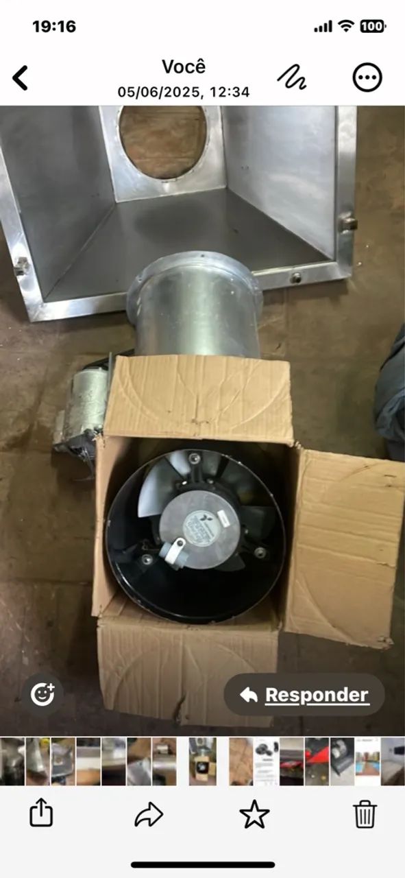 Exaustor para Cozinha Industrial