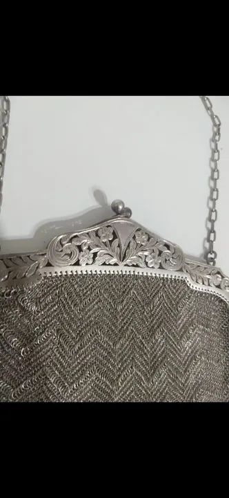 Bolsa de prata anos 1940, 205 gramas - Foto 2
