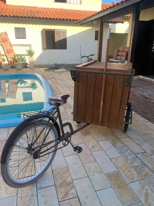 Bicicleta com carrinho para eventos - Foto 2
