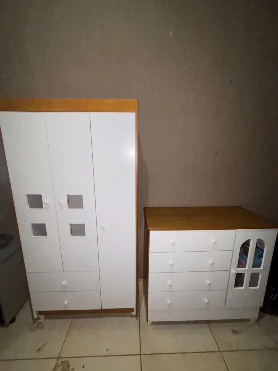 Wardrobe and Dresser