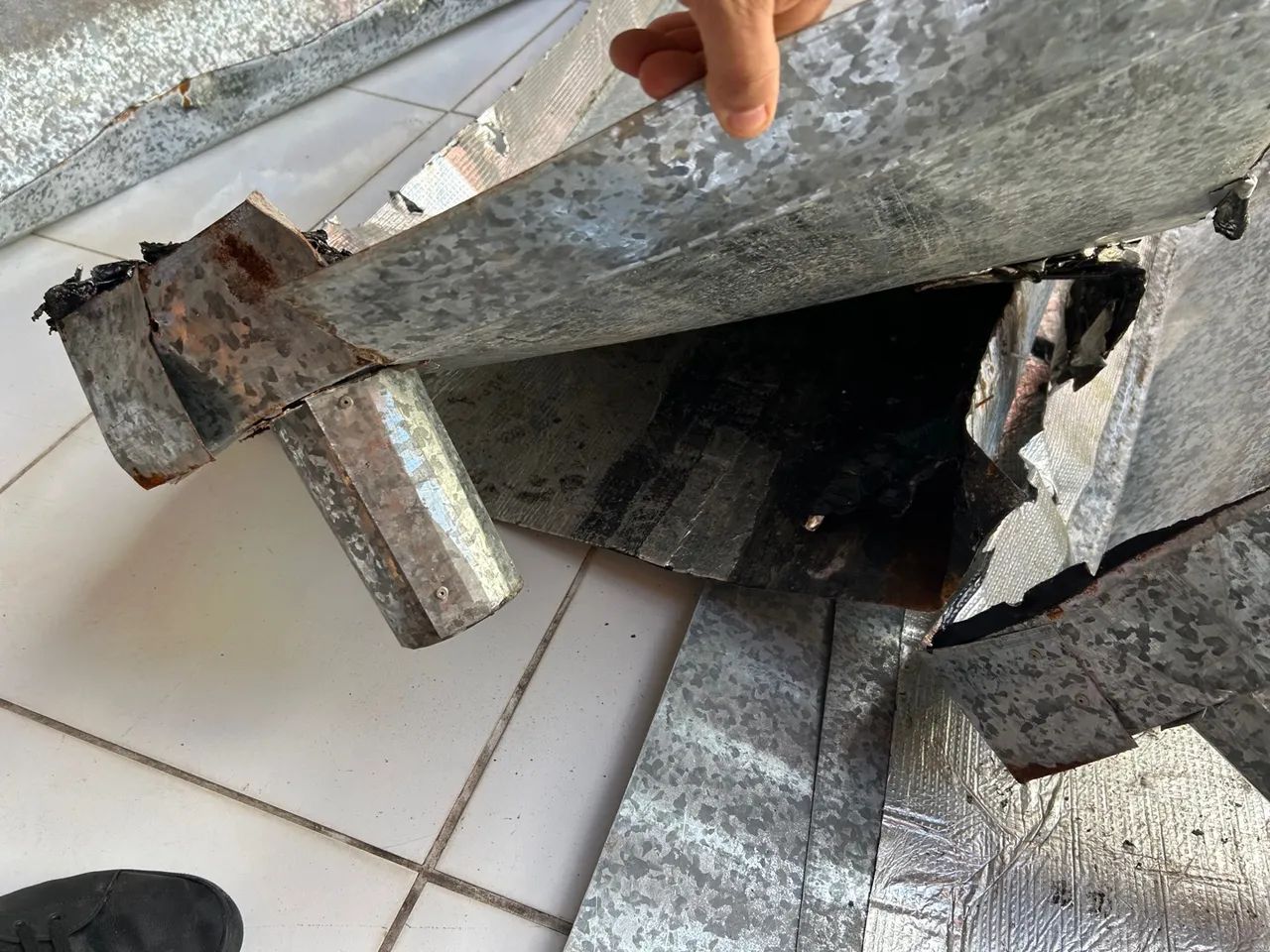 Chapas de aço galvanizado calhas prontas em L  - Foto 3