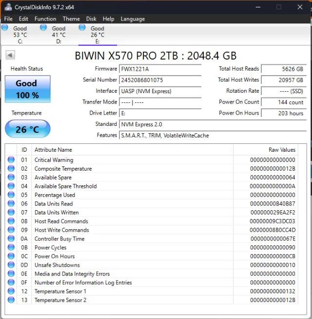 SSD Gen5 Biwin X570 Pro 2TB (Aceito ofertas) - Foto 5