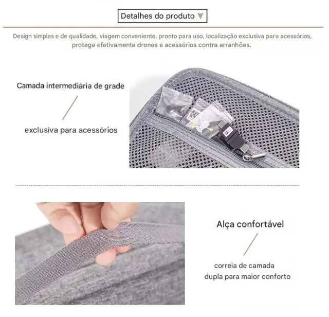 Bolsa Drone DJI Mini 2 / Mini 2 SE / Mini 4k - Foto 6