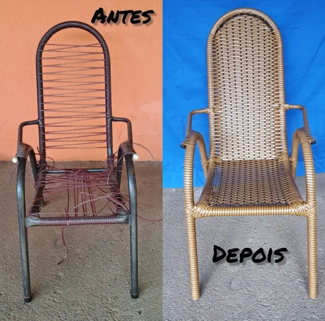  Reforma de cadeira usadas  - Foto 3