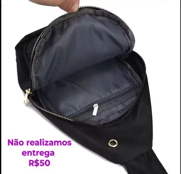 Bolsa transversal feminina estilosa e prática - Foto 3