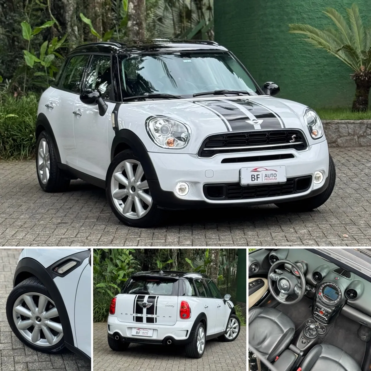 MAGNÍFICO MINI COOPER COUNTRYMAN S 2016 1.6 TURBO APENAS 72 MIL KM TETO SOLAR IPVA PAGO