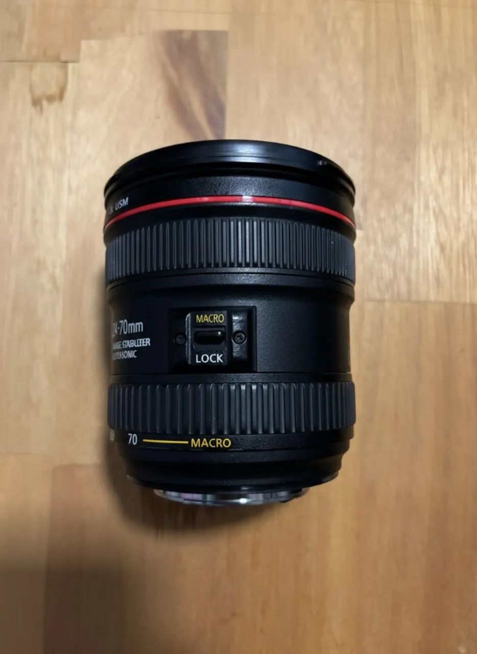 Lente Canon 24-70mm f/4 L IS USM - Foto 2