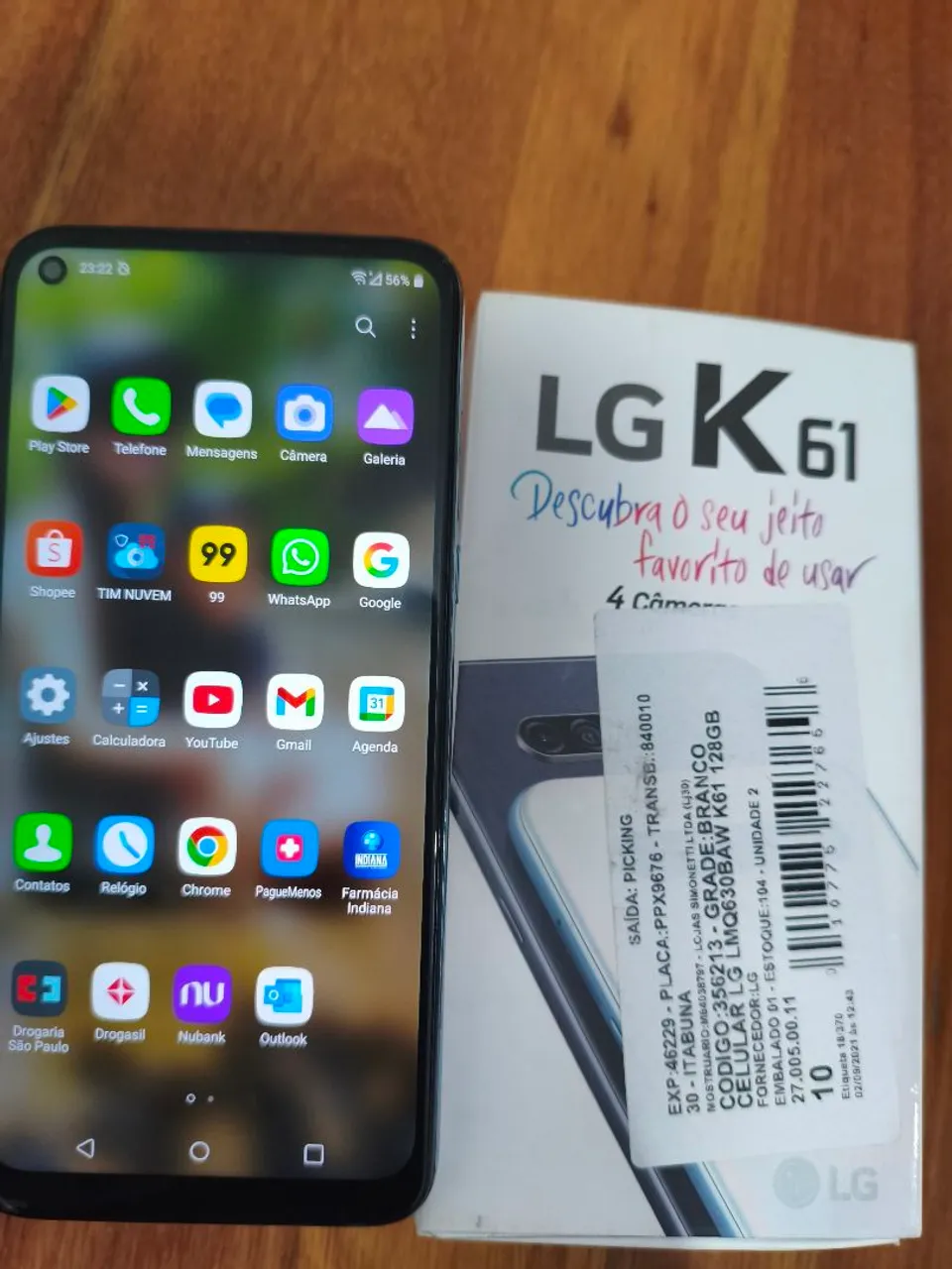 LG k61