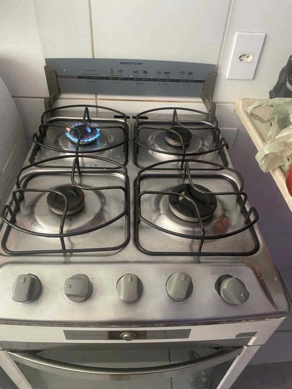 FOGÃO BRASTEMP USADO - Foto 3