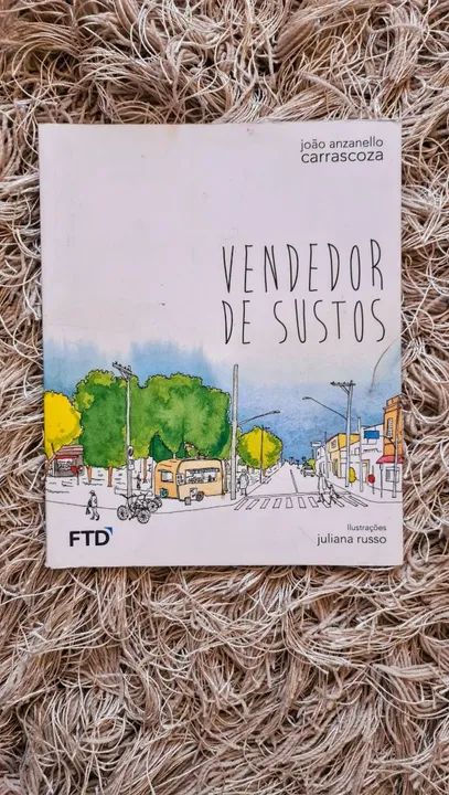 Livro paradidático Vendedor de Sustos - Livro Infantil FTD 