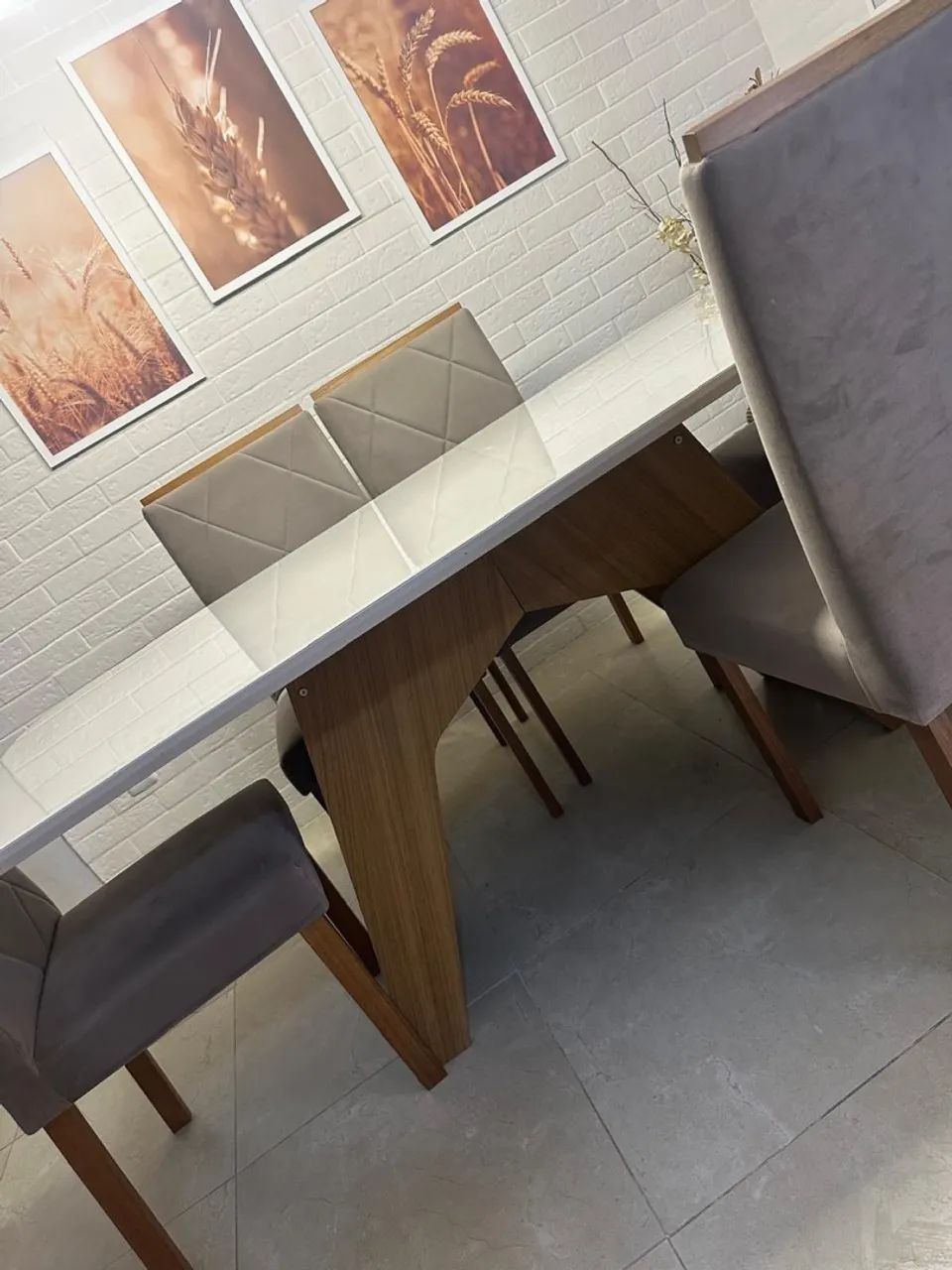 Mesa e cadeiras  - Foto 4