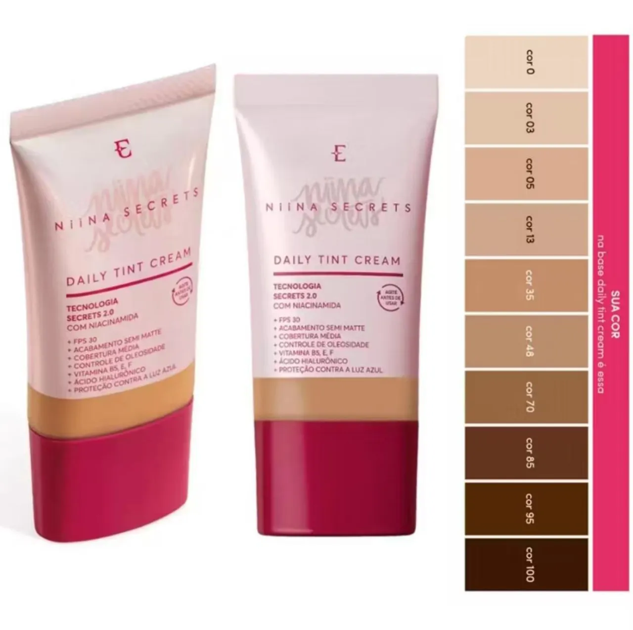Base Líquida Niina Secrets Daily Tint Cream - cor 05