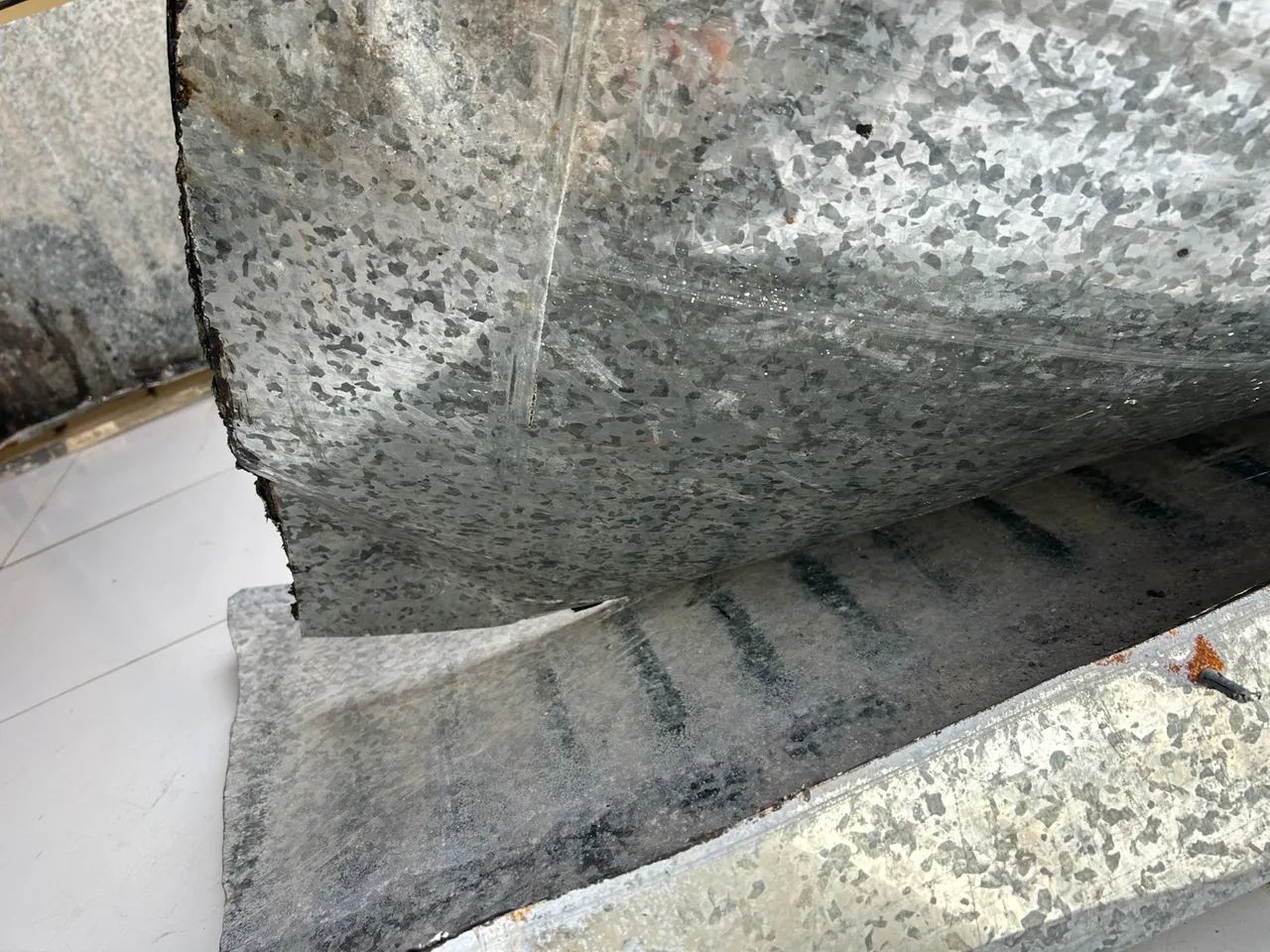 Chapas de aço galvanizado calhas prontas em L  - Foto 2