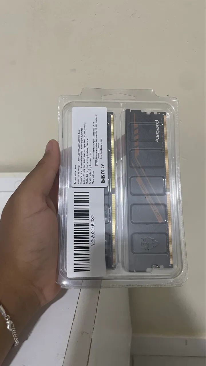 Asgard 2x8GB DDR4 3200MHz RAM Memory (Sealed)64330127401218121