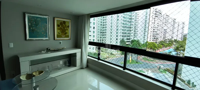 Palm Ville Mobiliado com 2 suítes disponível pra Locação, Alphaville 1 Salvador.