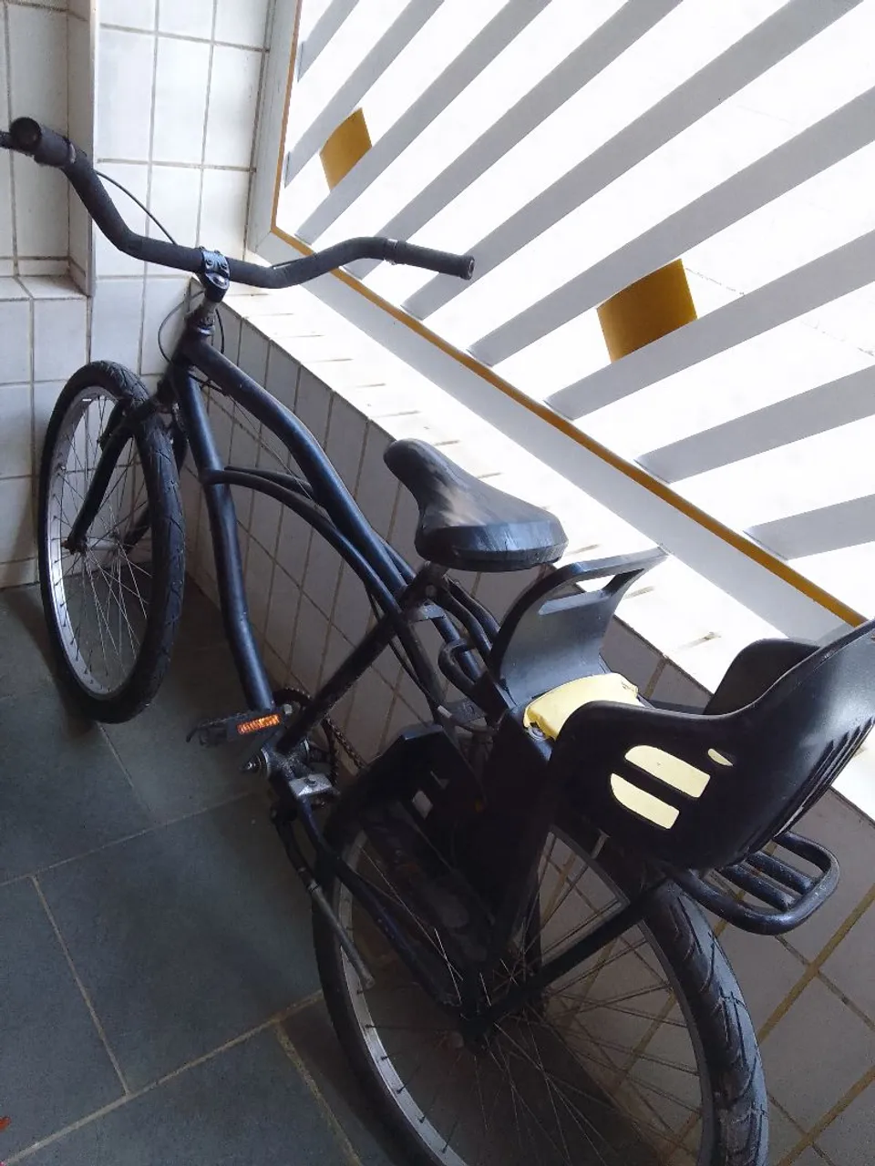 Bicicleta com bagageiro