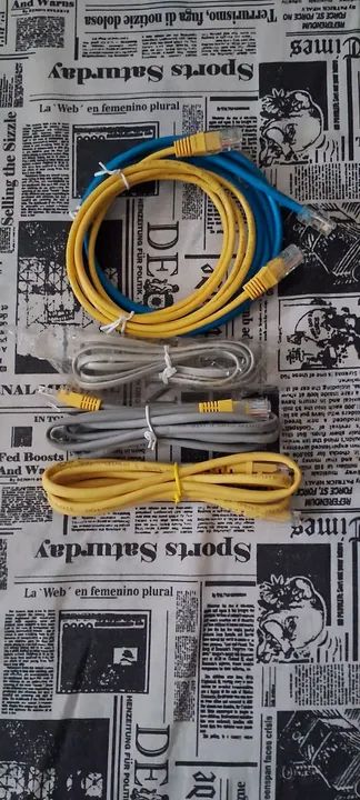 Kit de Cabos de Rede - 4 Peças