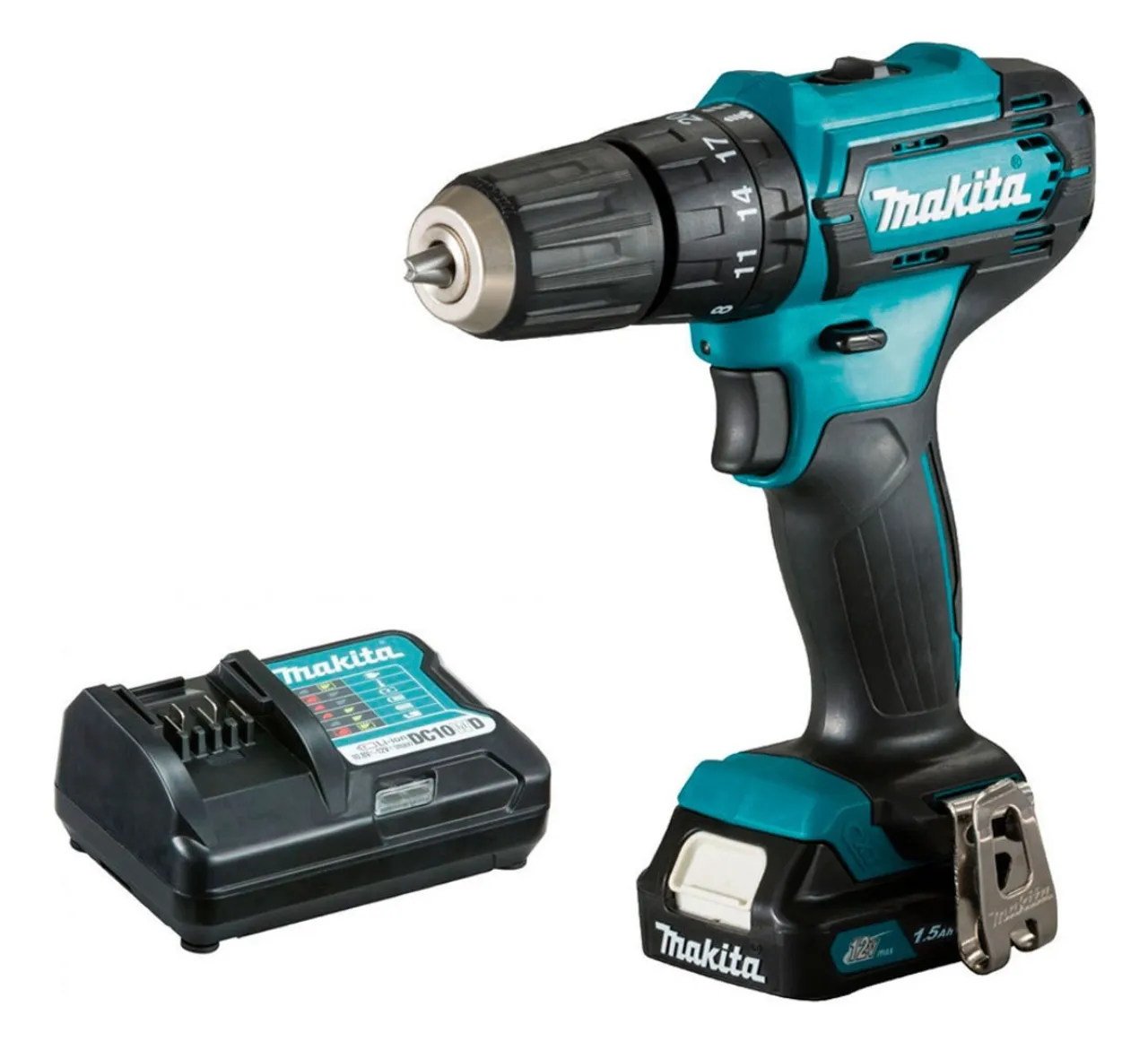 Furadeira/Parafusadeira Makita 12V com Carregador