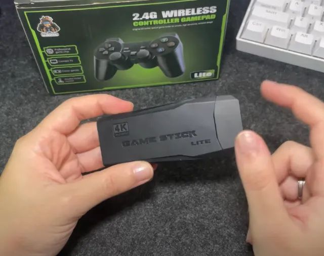 Console M8 20.000 JOGOS para TV HDMI + 02 CONTROLES Sem Fio ps5 | Motoboy 24h - Foto 3