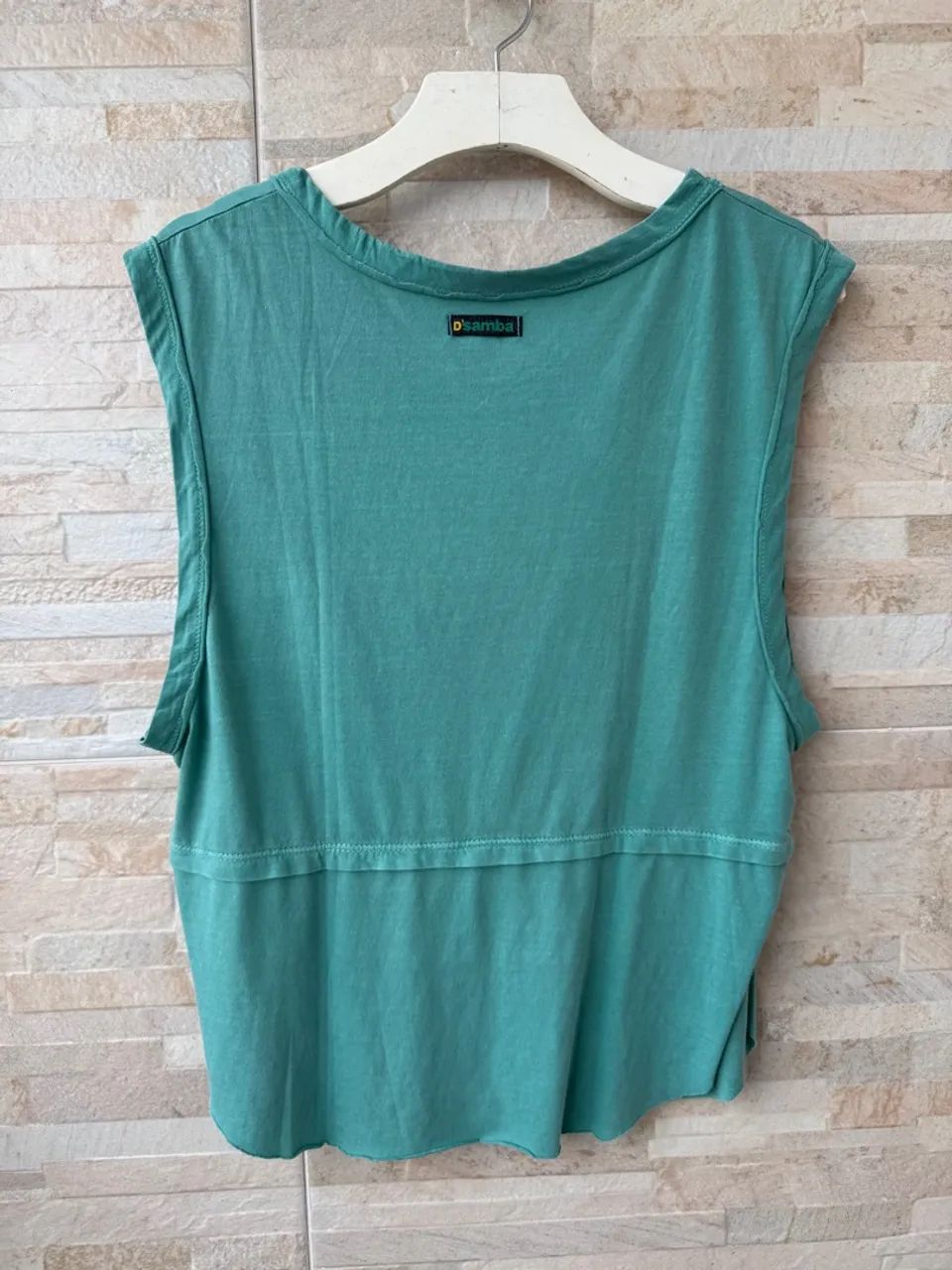 Camiseta regata feminina -  Adeus - Foto 3