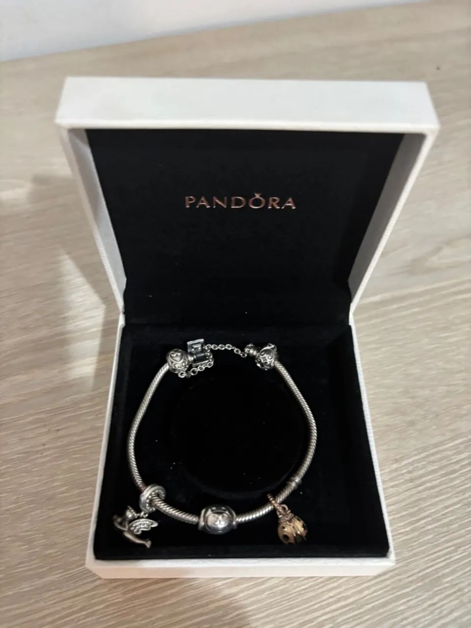 Pulseira Pandora Original com Berloques - Foto 5
