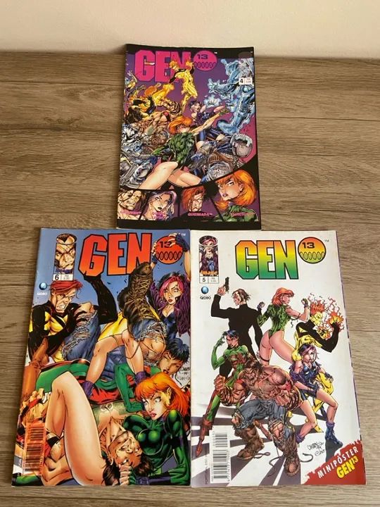 HQs Gen 13 - Edições 1 a 15 - Foto 3