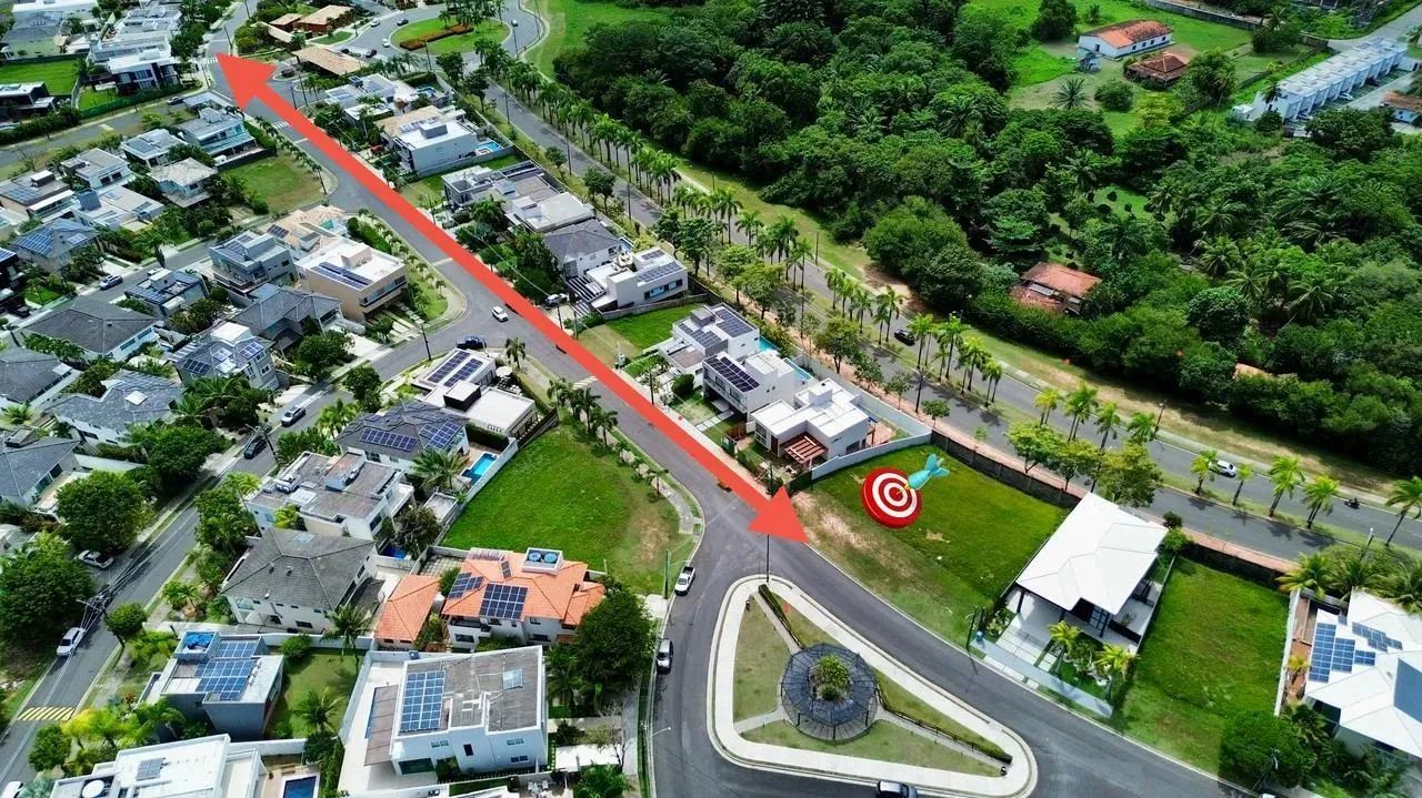 Lote leve declive 474 m² em Alphaville Litoral Norte 1 - Foto 2