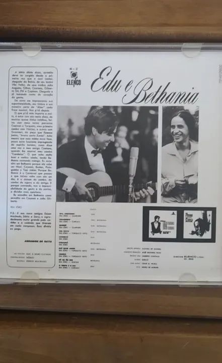 Cd Edu e Bethânia em excelente estado de conservação  - Foto 4